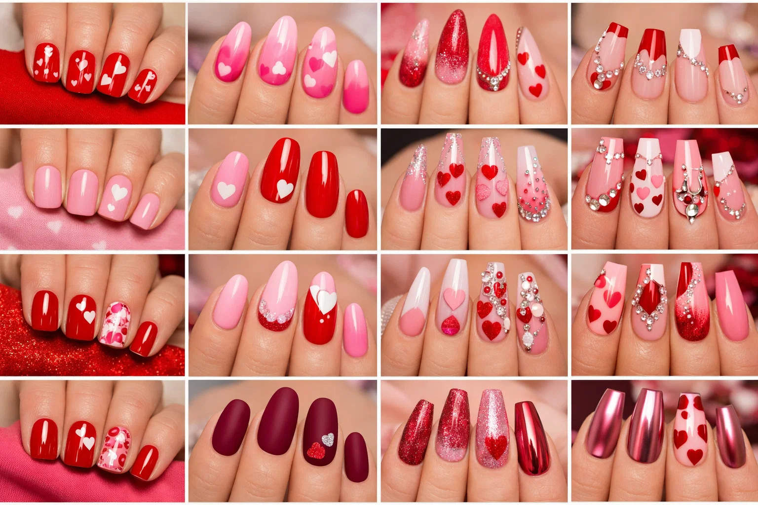 Best Romantic Valentine’s Day Nail Designs: Trendy Ideas for 2026 12 Nail Shapes Lengths and Finishes for Valentines Day 2026 Best Romantic Valentine’s Day Nail Designs: Trendy Ideas for 2026 - 12 Best Romantic Valentine’s Day Nail Designs