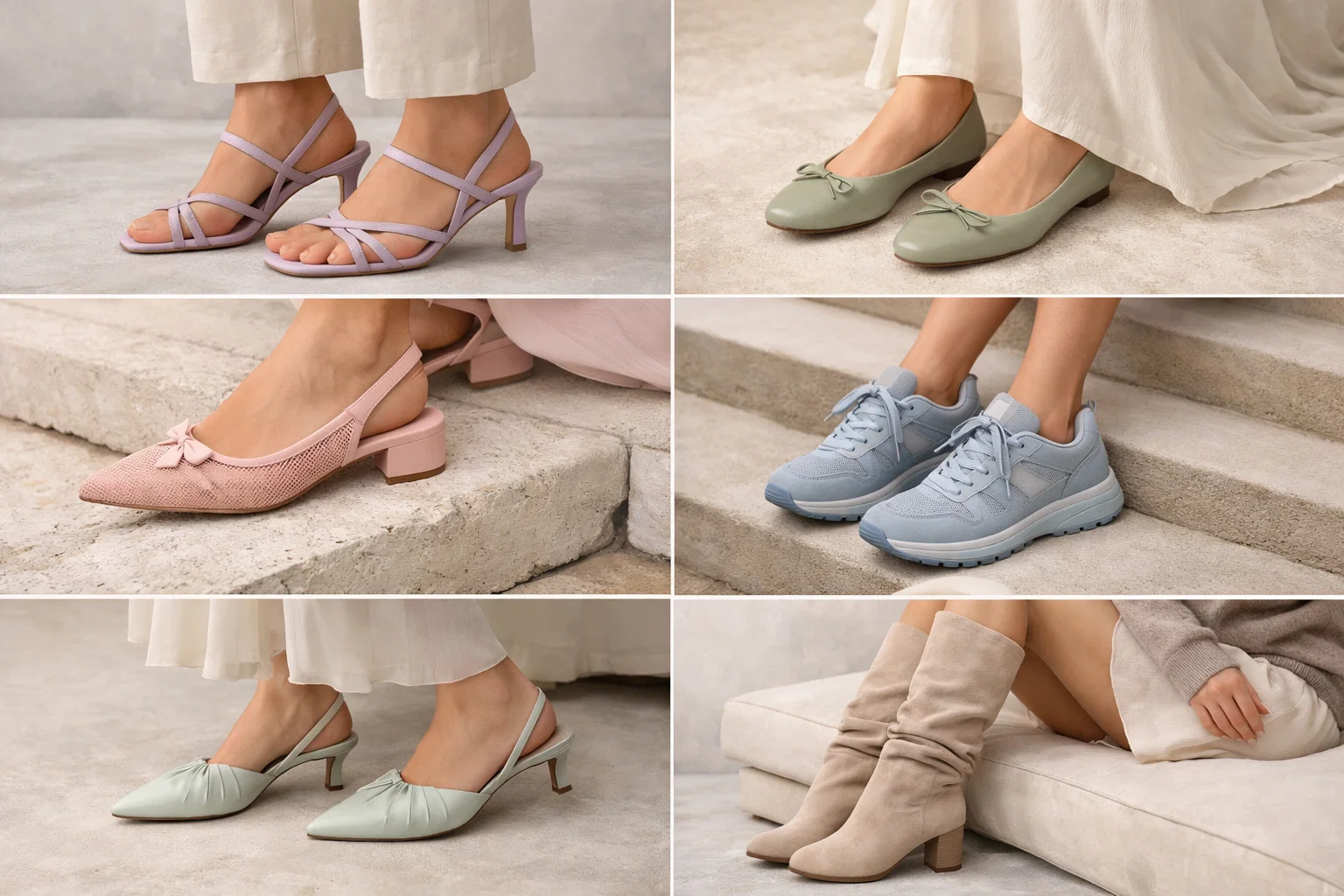 Pastels and muted shades 2026 Women’s Shoe Trends: Chic, Bold & Must-Have Styles - 14 2026 Women’s Shoe Trends