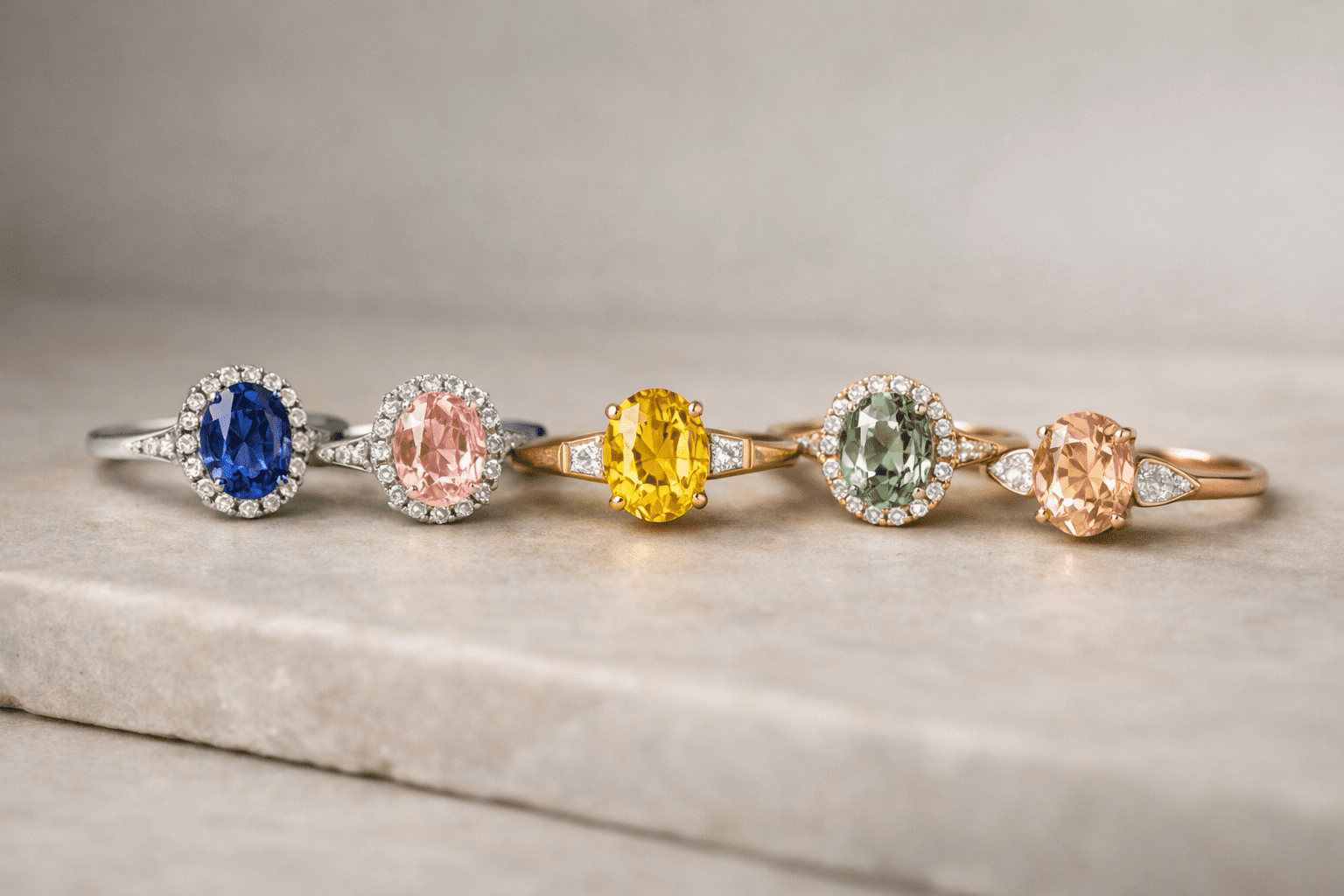 Many Faces of Sapphire in Engagement Jewellery