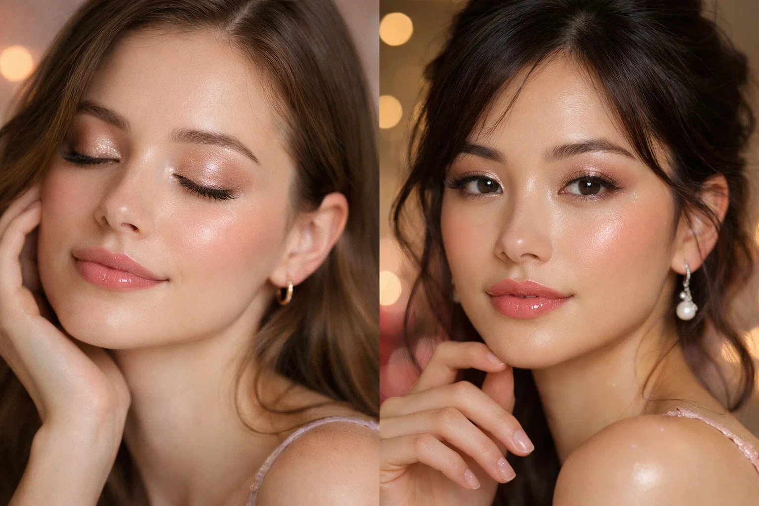 Valentine’s Day 2026 Beauty Trends: Makeup & Hair Ideas You’ll Love 5 Sheer Shimmer Eyes Valentine’s Day 2026 Beauty Trends: Makeup & Hair Ideas You’ll Love - 5 Valentine’s Day 2026 Beauty Trends