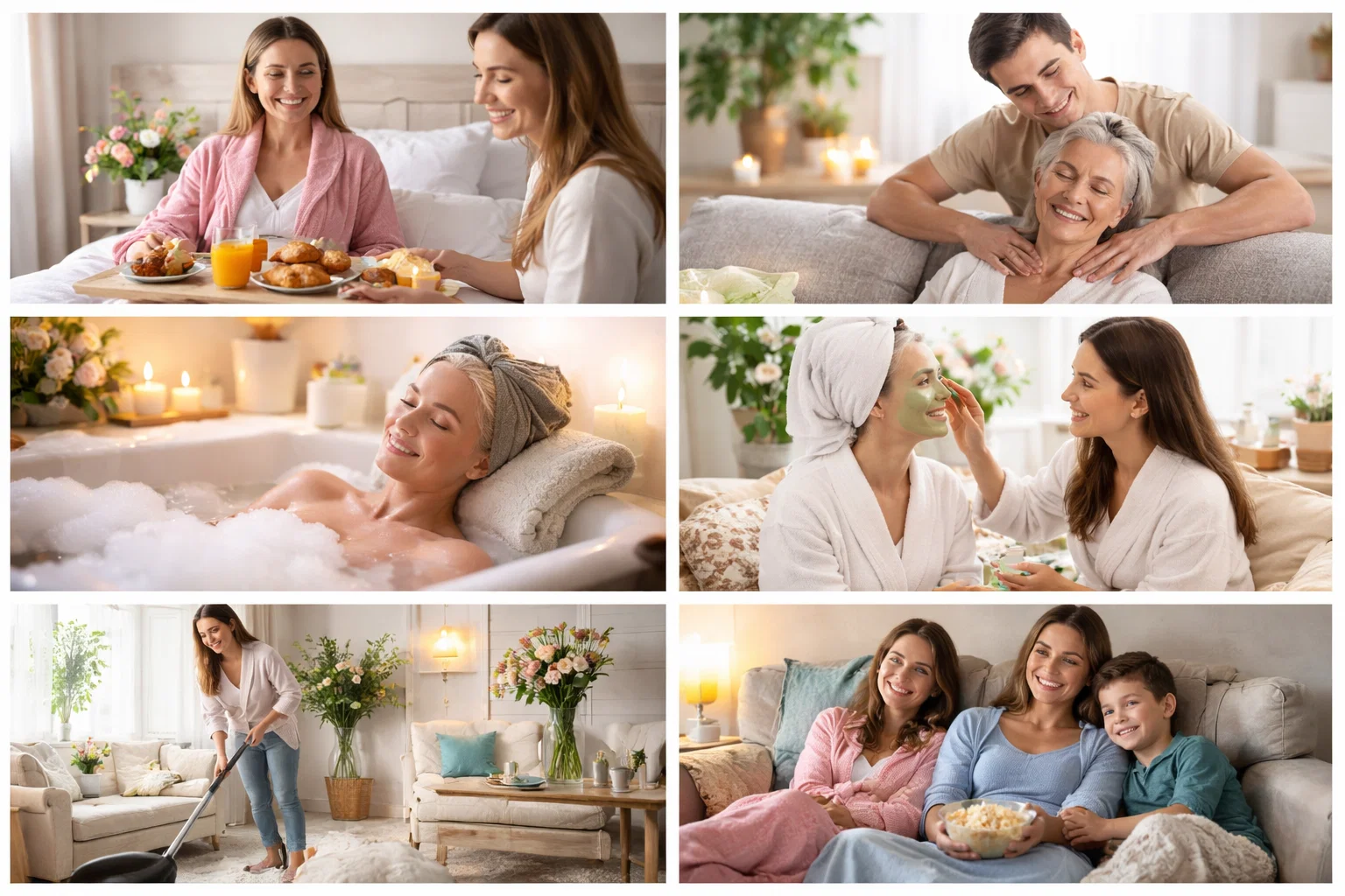 Simple Ways to Help Your Mom Relax on Mothers Day How to Help Your Mom Relax on Mother’s Day and Make It Extra Special - 6 Mom Relax on Mother’s Day