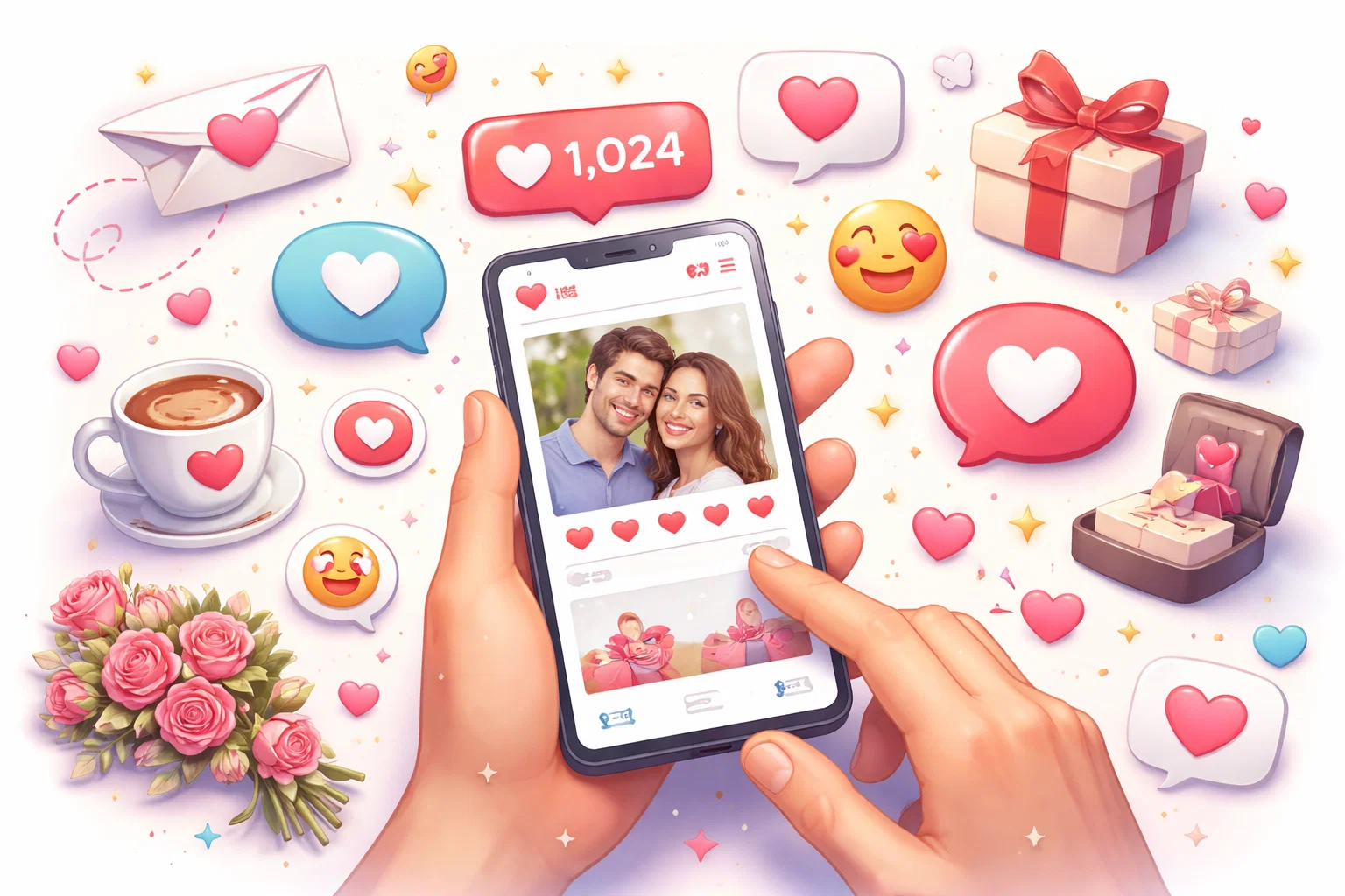 Digital Love: How Couples Celebrate Valentine’s Day in the Tech Era 5 Social Media and Digital Expression of Love Digital Love: How Couples Celebrate Valentine’s Day in the Tech Era - 5 Valentine’s Day,Digital Love