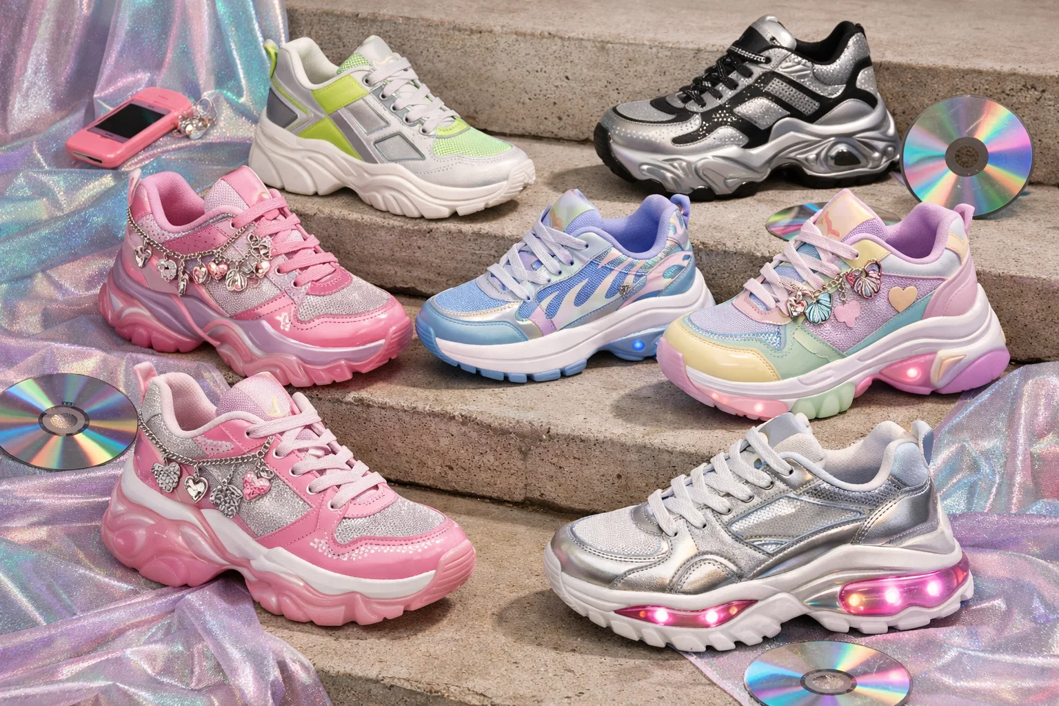 Statement sneakers Y2K retro 2026 Women’s Shoe Trends: Chic, Bold & Must-Have Styles - 8 2026 Women’s Shoe Trends