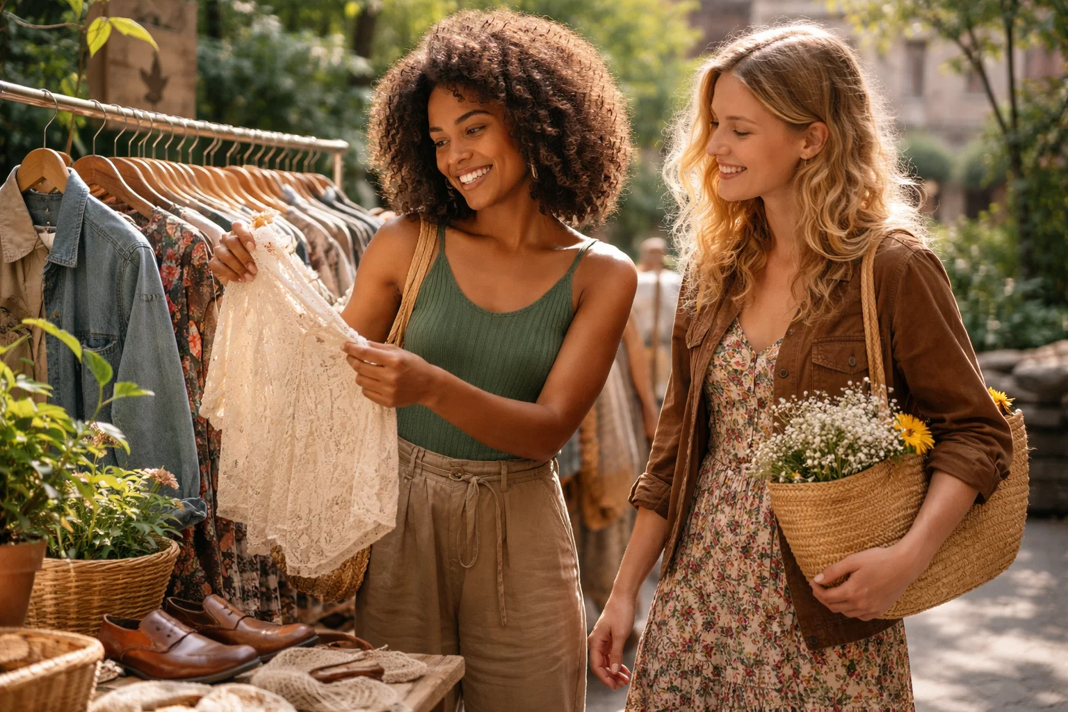 Why Vintage Fashion Is Making a Huge Comeback in 2026 4 Sustainability and the Eco Friendly Appeal of Vintage Why Vintage Fashion Is Making a Huge Comeback in 2026 - 4 Vintage Fashion