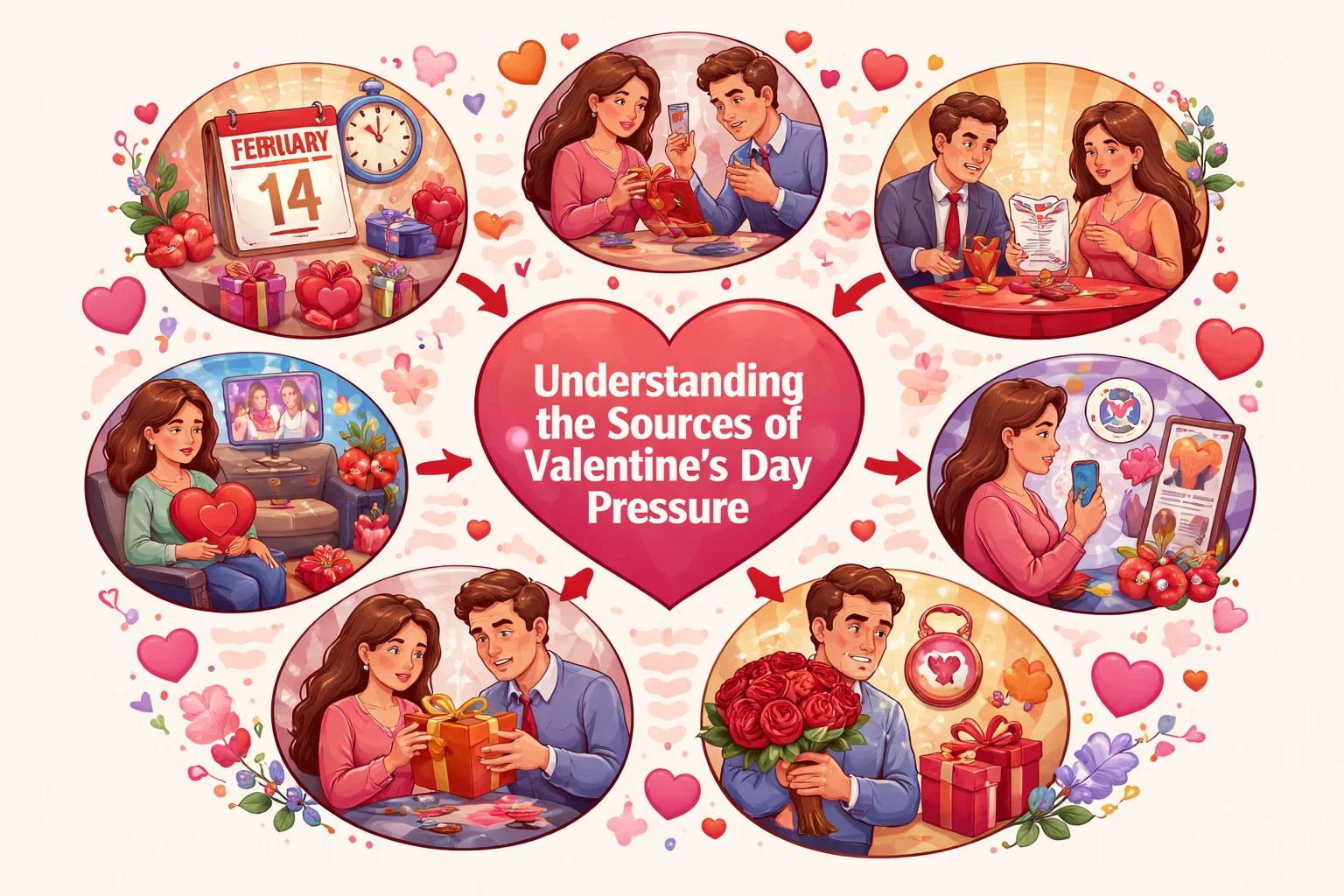How to Enjoy Valentine’s Day Without Stress or Pressure 3 Understanding the Sources of Valentines Day Pressure How to Enjoy Valentine’s Day Without Stress or Pressure - 3 Valentine’s Day Without Stress
