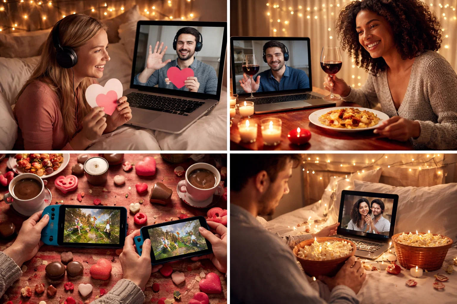 Modern Valentine’s Day Date Ideas for Busy Couples: Fun, Quick & Memorable 5 Virtual Long Distance Valentines Ideas Modern Valentine’s Day Date Ideas for Busy Couples: Fun, Quick & Memorable - 5 Modern Valentine’s Day Date Ideas for Busy Couples