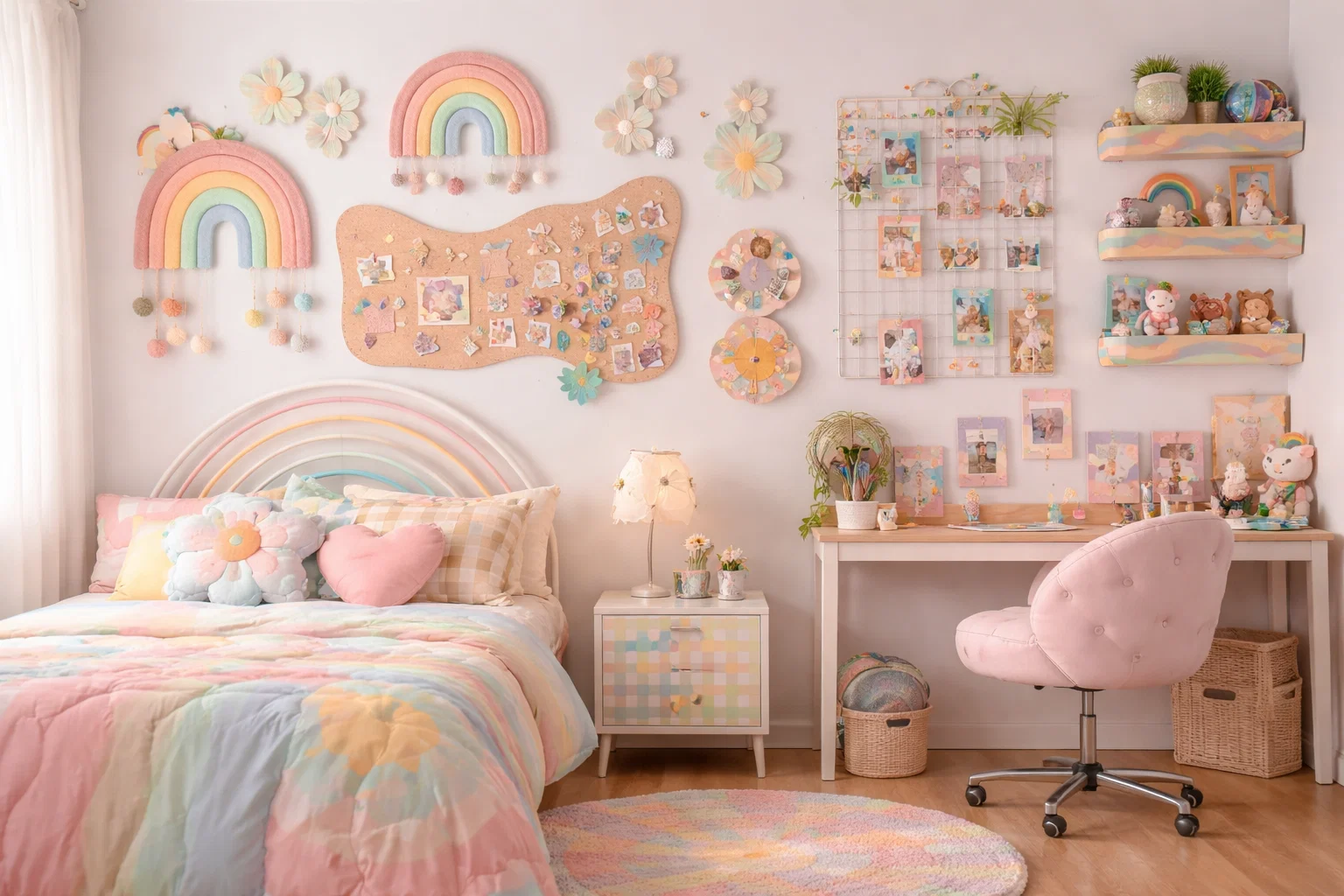 Girls’ Room Decor Trends 2026: Stylish & Fun Ideas for Every Space 5 Wall Decor Ideas That Spark Creativity Girls’ Room Decor Trends 2026: Stylish & Fun Ideas for Every Space - 5 Girls’ Room Decor Trends 2026
