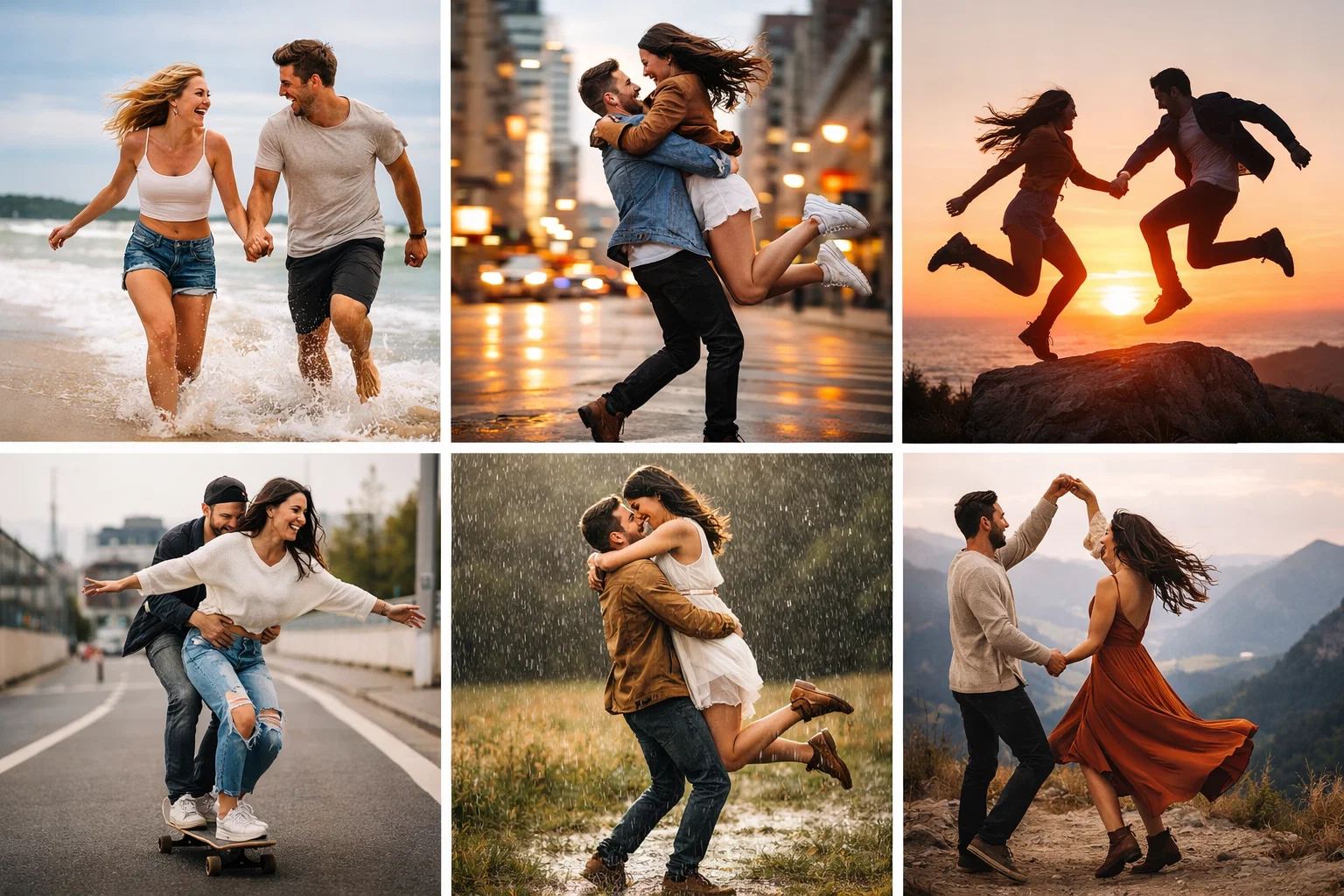 Top 2026 Couples Photo Ideas to Capture Your Love Perfectly 7 Action Movement Photography Top 2026 Couples Photo Ideas to Capture Your Love Perfectly - 7 Top 2026 Couples Photo Ideas
