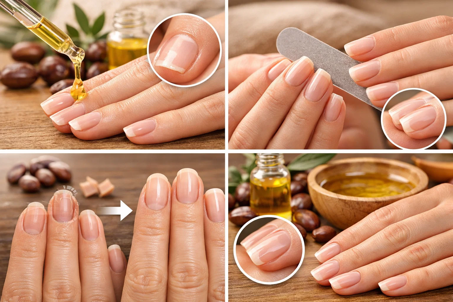 Benefits of Jojoba Oil for Nails How to Use Jojoba Oil for Maximum Benefits: Skin, Hair & Nails Guide - 7 Jojoba Oil