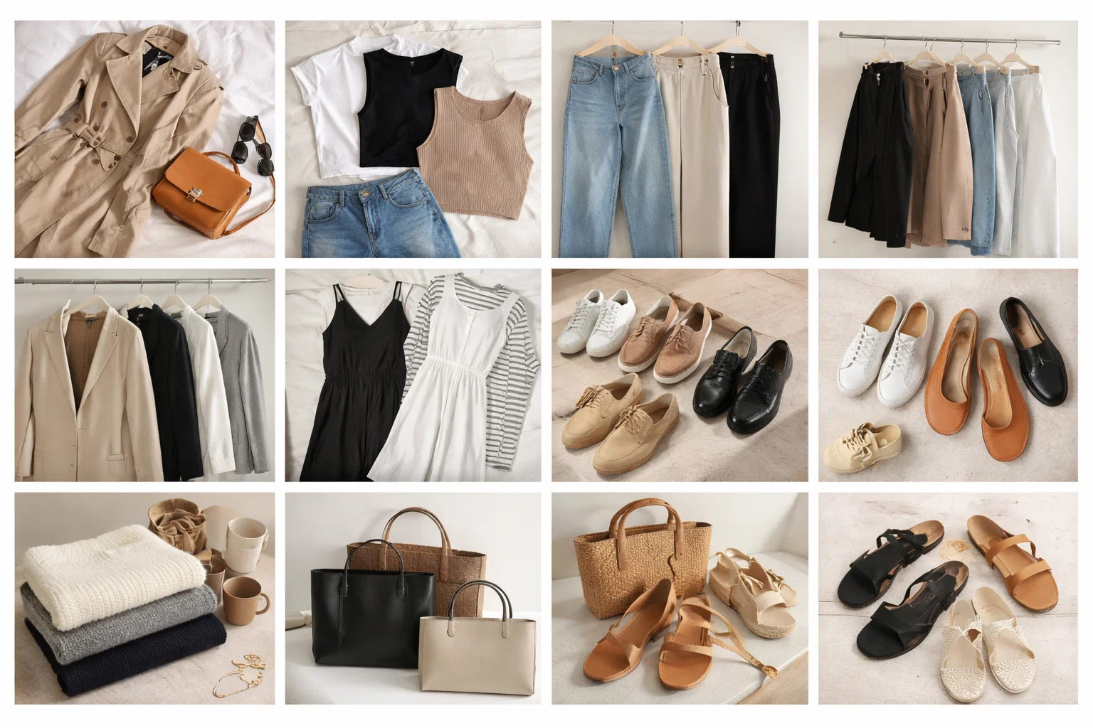 Building Your Capsule Wardrobe How to Style Outfits with Limited Wardrobe Pieces (Simple & Stylish Ideas) - 3 Style Outfits