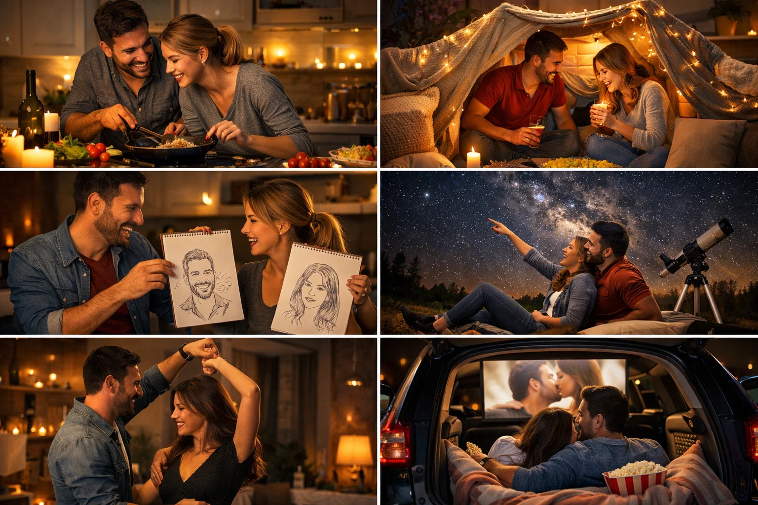 Creative Date Night Ideas for Busy Couples: Make Every Minute Count 2 Creative Date Night Ideas for Busy Couples Creative Date Night Ideas for Busy Couples: Make Every Minute Count - 2 Creative Date Night Ideas for Busy Couples