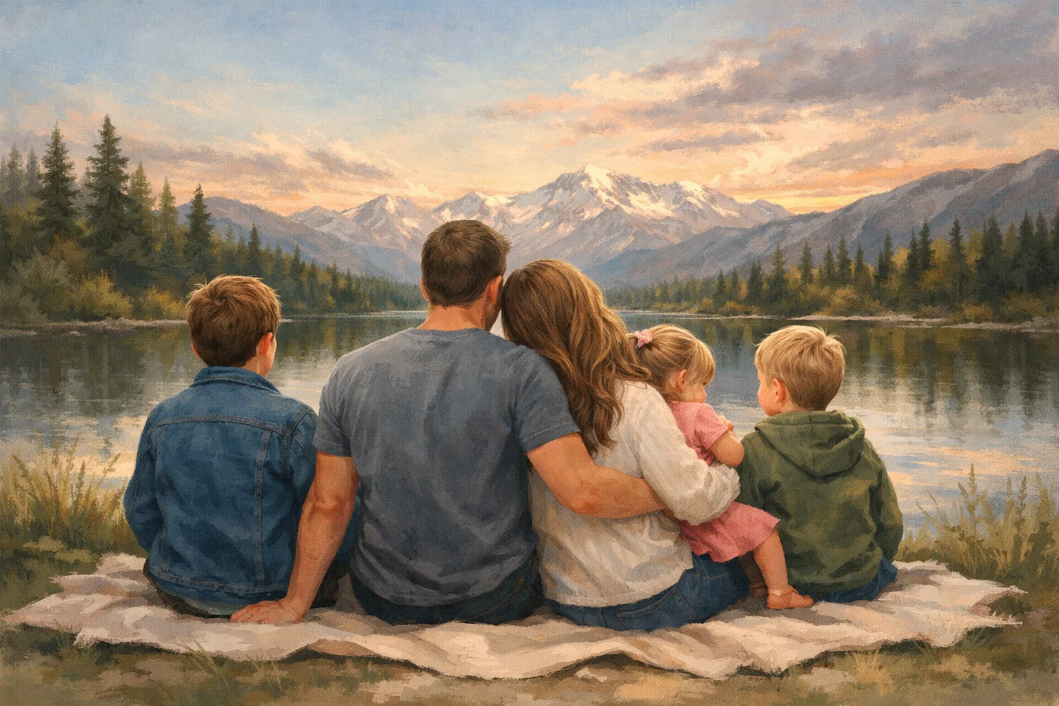 Gifts That Make Moms Cry Happy Tears: Personalized Ideas She Will Love 4 Custom Family Portraits Gifts That Make Moms Cry Happy Tears: Personalized Ideas She Will Love - 4