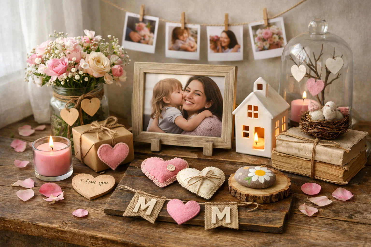 DIY and Handmade Decor Ideas Personal and Meaningful Cozy Mother’s Day Decor Ideas for a Warm and Meaningful Celebration - 7 Mother’s Day Decor Ideas