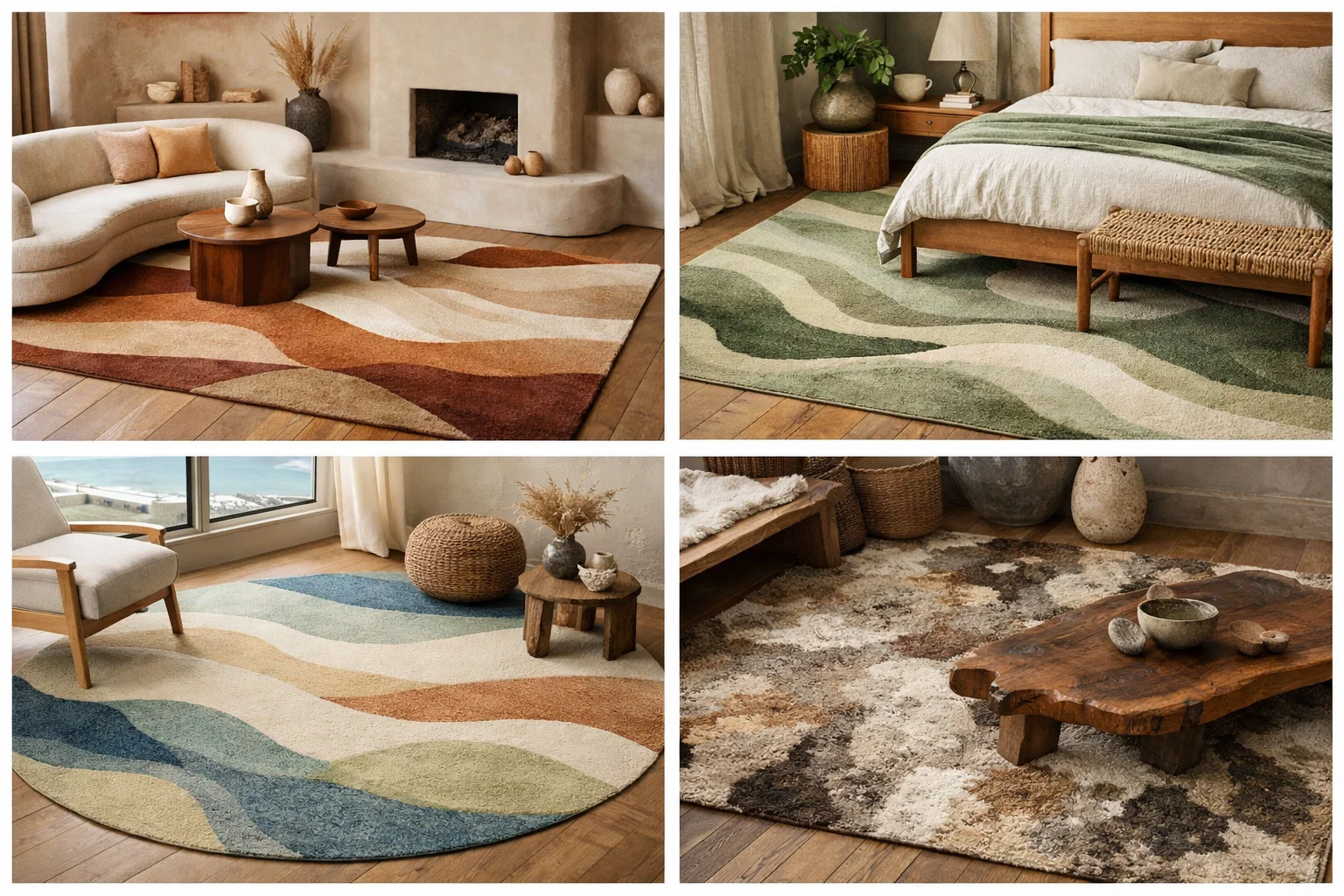 Top 2026 Rug Trends: Transform Your Home With Style and Texture 5 Earth Inspired Color Palettes Top 2026 Rug Trends: Transform Your Home With Style and Texture - 5 Top 2026 Rug Trends