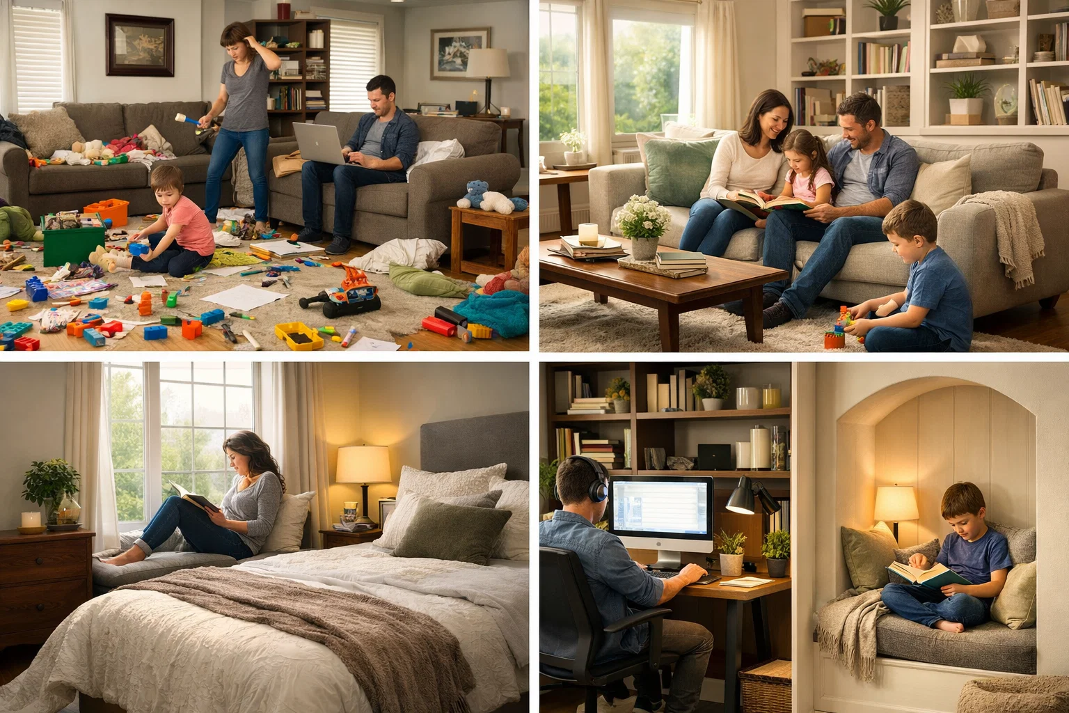From Chaos to Calm: How to Create a Home Everyone Can Enjoy 5 Enjoy Balancing Shared and Private Spaces From Chaos to Calm: How to Create a Home Everyone Can Enjoy - 5 How to Create a Home