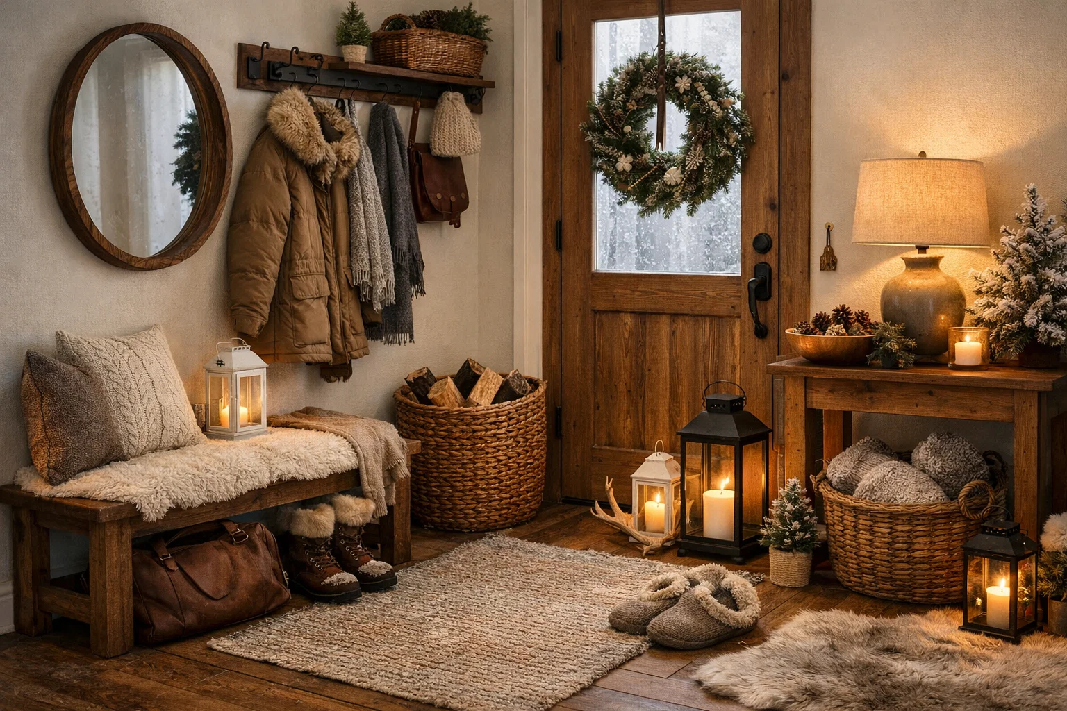 Winter Furniture Arrangement Hacks: Cozy Every Room for Maximum Comfort 8 Entryway Winter Furniture Arrangement Hacks: Cozy Every Room for Maximum Comfort - 8 Winter Furniture Arrangement Hacks