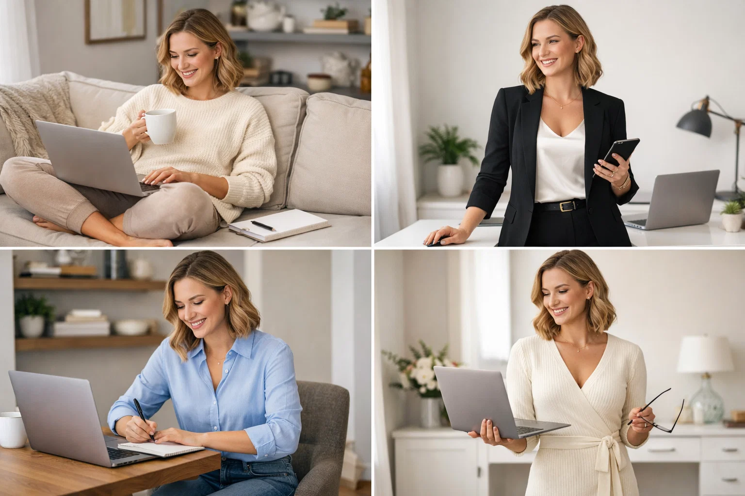From Sofa to CEO: The Best Work-From-Home Outfits That Do It All 2 From Sofa to CEO From Sofa to CEO: The Best Work-From-Home Outfits That Do It All - 2 Best Work-From-Home Outfits
