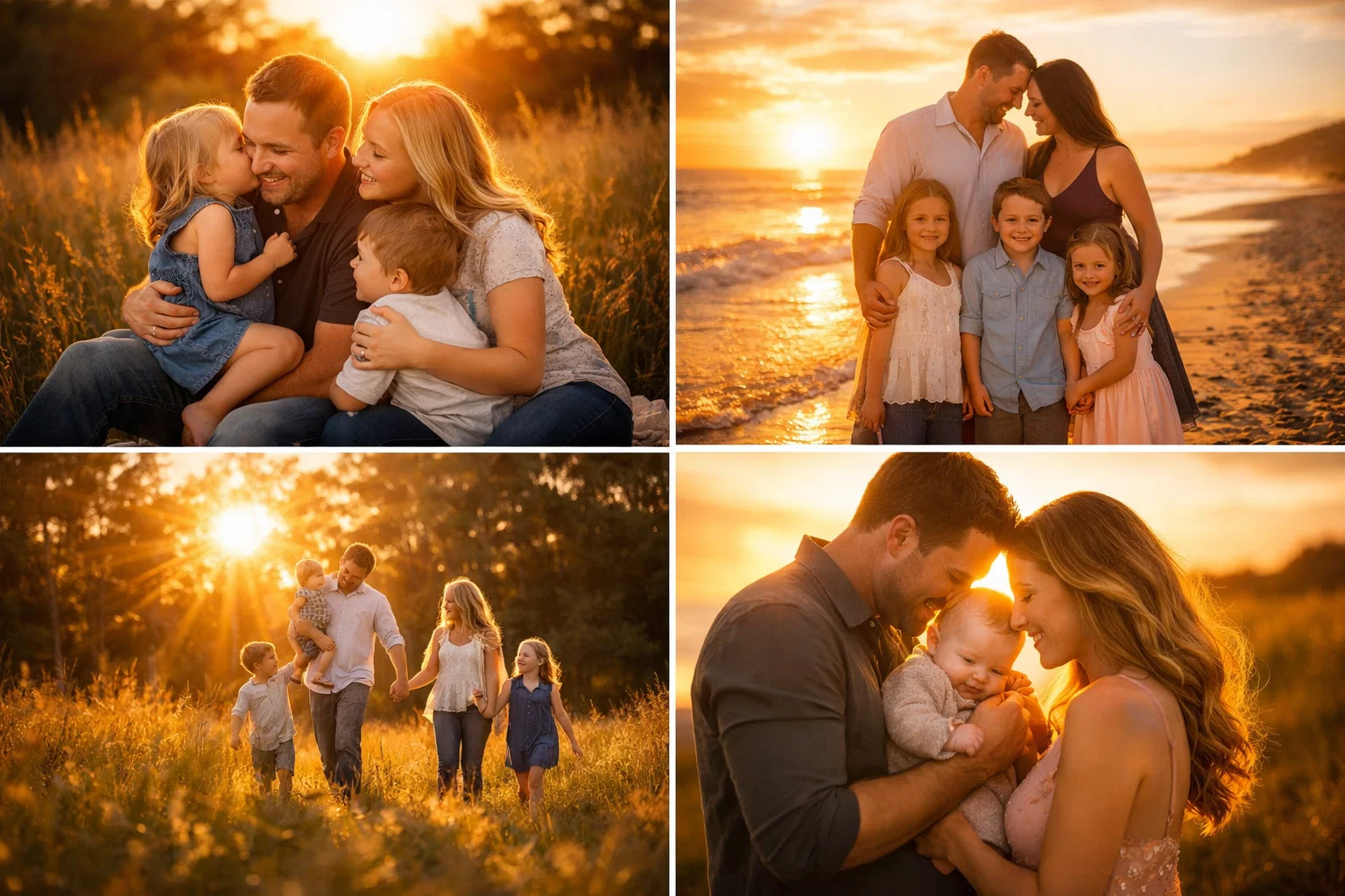 Golden Hour Lighting Techniques Top Family Photo Ideas for 2026: Capture Fun, Stylish & Memorable Moments - 9 Top Family Photo Ideas