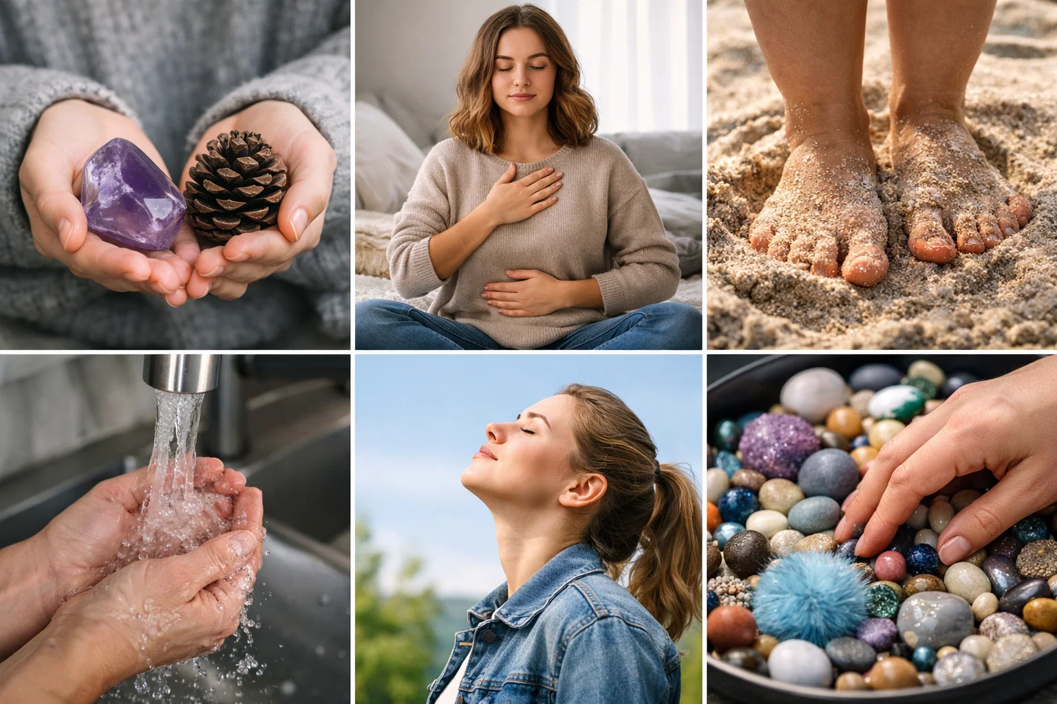 Stop Overthinking: Practical Ways to Feel Calm and in Control 7 Grounding Techniques to Feel Calm Immediately Stop Overthinking: Practical Ways to Feel Calm and in Control - 7 Stop Overthinking