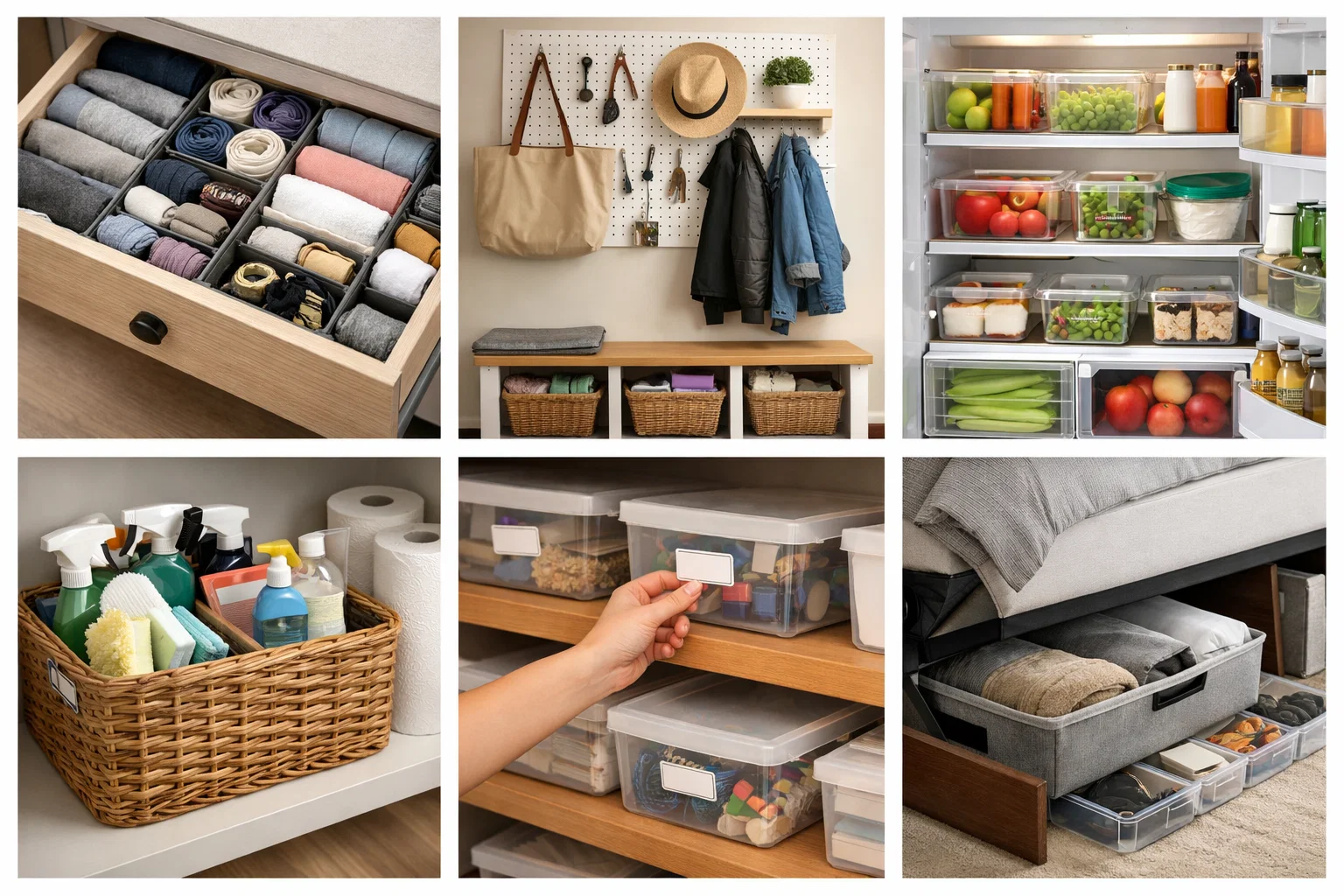 Home Organization Hacks for Busy People1 Home Organization Hacks for Busy People: Quick Tips for a Tidy Home - 2 Home Organization Hacks for Busy People