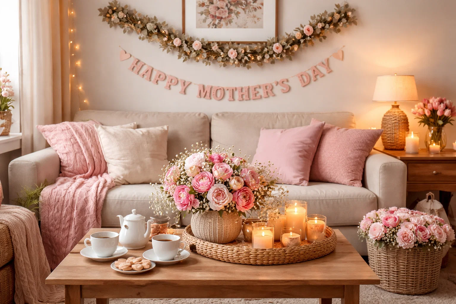 How to Create a Warm and Inviting Atmosphere Cozy Mother’s Day Decor Ideas for a Warm and Meaningful Celebration - 5 Mother’s Day Decor Ideas