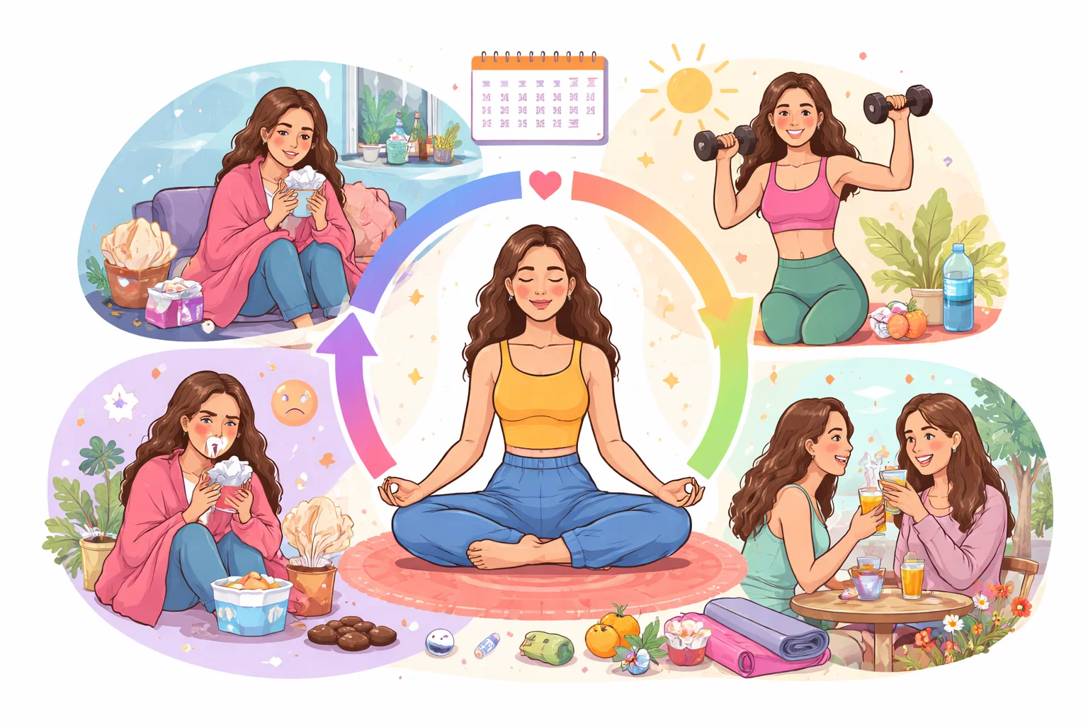 How to Handle Hormonal Mood Swings and Energy Changes Each Month 1 How to Handle Hormonal Mood Swings and Energy Changes Each Month - 1 Handle Hormonal Mood Swings