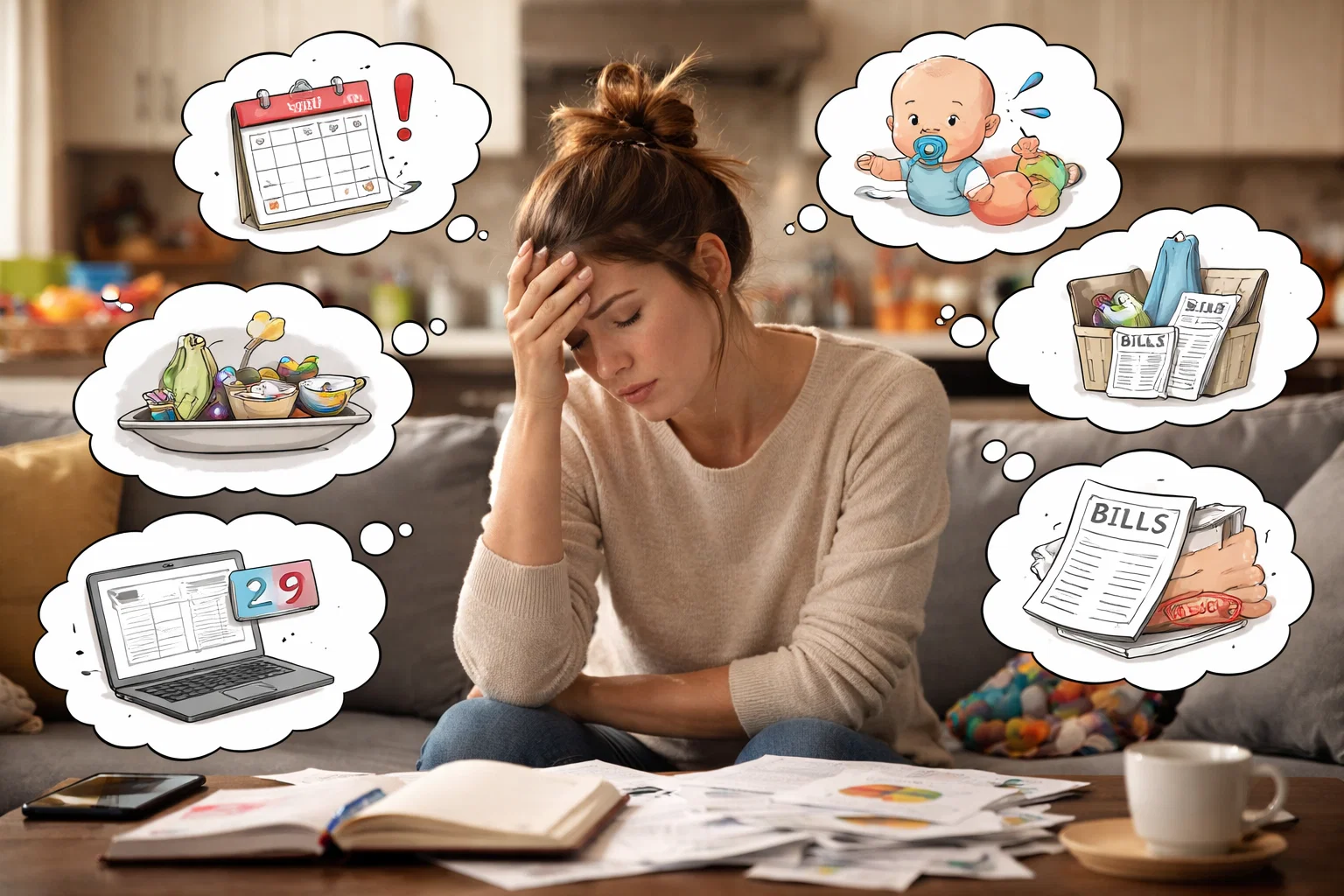 Identify and Acknowledge Your Mental Load How to Deal With Mental Load: Clear Your Mind and Reclaim Your Energy - 4 How to Deal With Mental Load