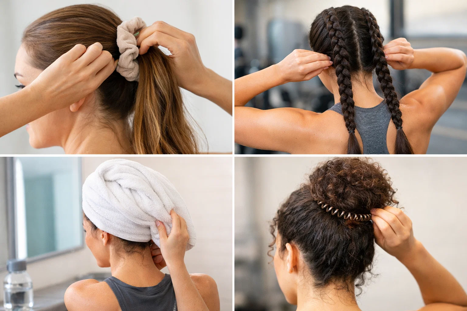Top Workout Hairstyles to Prevent Hair Damage: Keep Your Hair Healthy and Stylish 3 Key Principles for Damage Free Workout Hairstyles Top Workout Hairstyles to Prevent Hair Damage: Keep Your Hair Healthy and Stylish - 3 Top Workout Hairstyles