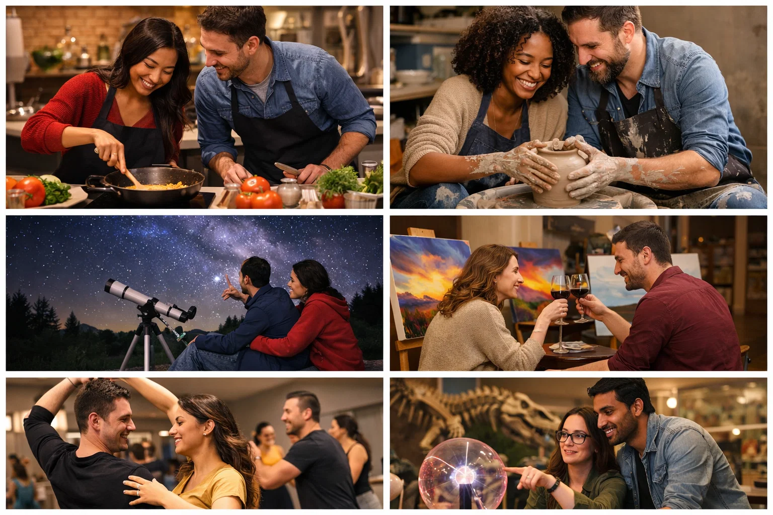Creative Date Night Ideas for Busy Couples: Make Every Minute Count 5 Learning and Experiencing Together Creative Date Night Ideas for Busy Couples: Make Every Minute Count - 5 Creative Date Night Ideas for Busy Couples