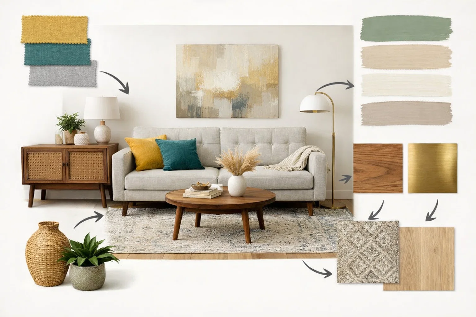 Matching Colors with Existing Furniture and Decor How to Choose the Right Colors for Your Living Room (Expert Tips & Ideas) - 7 Right Colors for Living Room