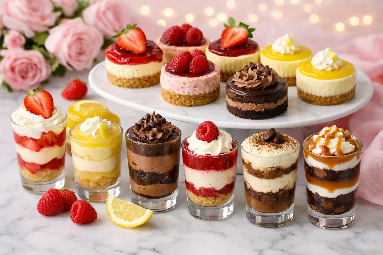 Top Mother’s Day Treats for 2026: Sweet, Savory & Fun Ideas to Make Her Day Special 5 Mini Cheesecakes and Dessert Shots Top Mother’s Day Treats for 2026: Sweet, Savory & Fun Ideas to Make Her Day Special - 5 Mother’s Day Treats