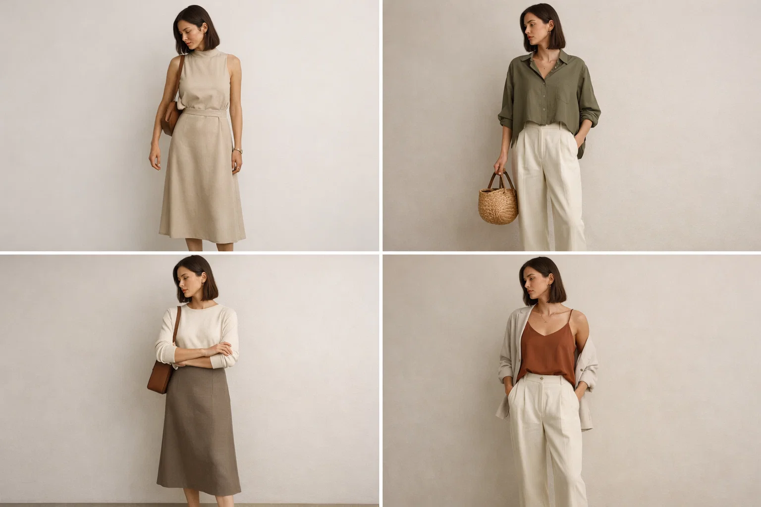 Minimalist Earth Tone Outfits Elegant and Simple Nature-Inspired Fashion: Best 2026 Outfit Ideas for a Natural, Stylish Look - 7 Nature-Inspired Fashion