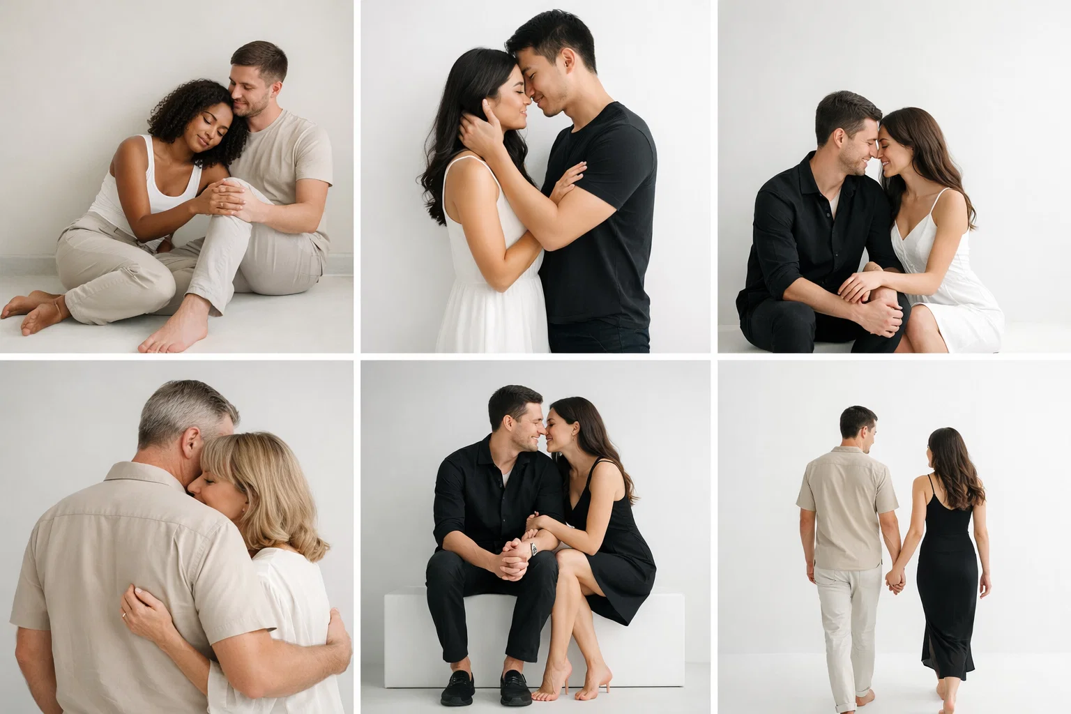 Top 2026 Couples Photo Ideas to Capture Your Love Perfectly 5 Minimalist Modern Studio Shots Top 2026 Couples Photo Ideas to Capture Your Love Perfectly - 5 Top 2026 Couples Photo Ideas