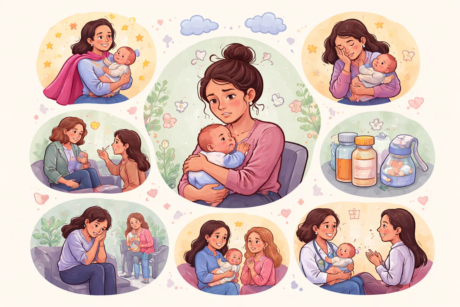 Myths and Misconceptions About Maternal Mental Health The Mental Health Challenges of Modern Mothers: Causes, Signs, and Solutions - 8 Mental Health Challenges of Modern Mothers
