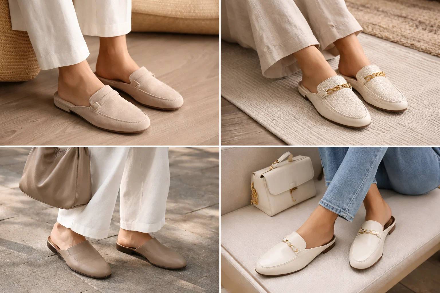 5 Shoes Every Wardrobe Needs in 2026: Style That Goes With Everything 4 Neutral Slip On Mules 5 Shoes Every Wardrobe Needs in 2026: Style That Goes With Everything - 4