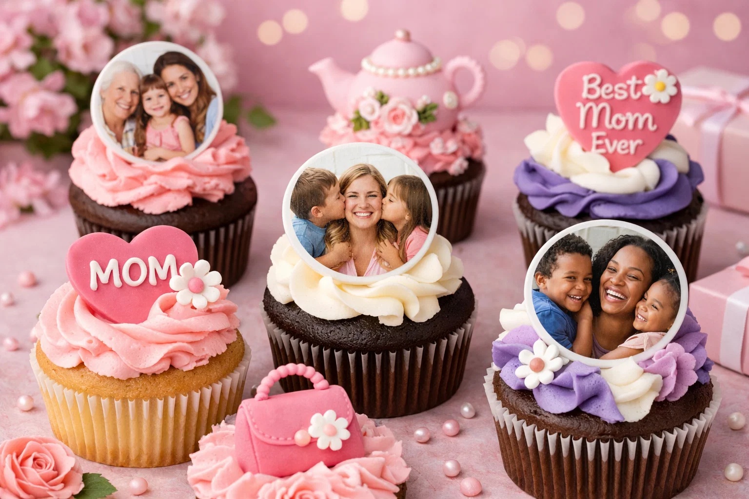 Top Mother’s Day Treats for 2026: Sweet, Savory & Fun Ideas to Make Her Day Special 3 Personalized Cupcakes Top Mother’s Day Treats for 2026: Sweet, Savory & Fun Ideas to Make Her Day Special - 3 Mother’s Day Treats
