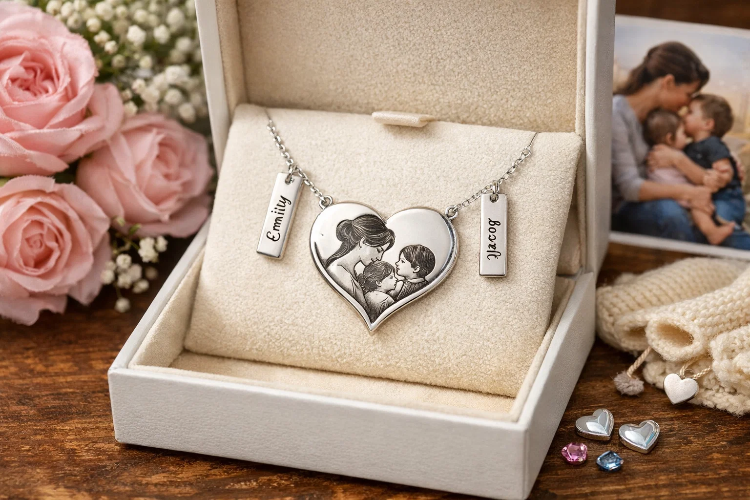 Gifts That Make Moms Cry Happy Tears: Personalized Ideas She Will Love 6 Personalized Jewelry Gifts That Move Moms Emotionally Gifts That Make Moms Cry Happy Tears: Personalized Ideas She Will Love - 6