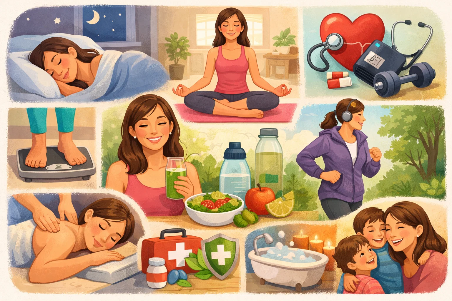 Physical Health Benefits of Self Care for Moms Mom’s Day Off Routine: How to Overcome Burnout and Reclaim Your Energy - 11 Mom’s Day Off Routine