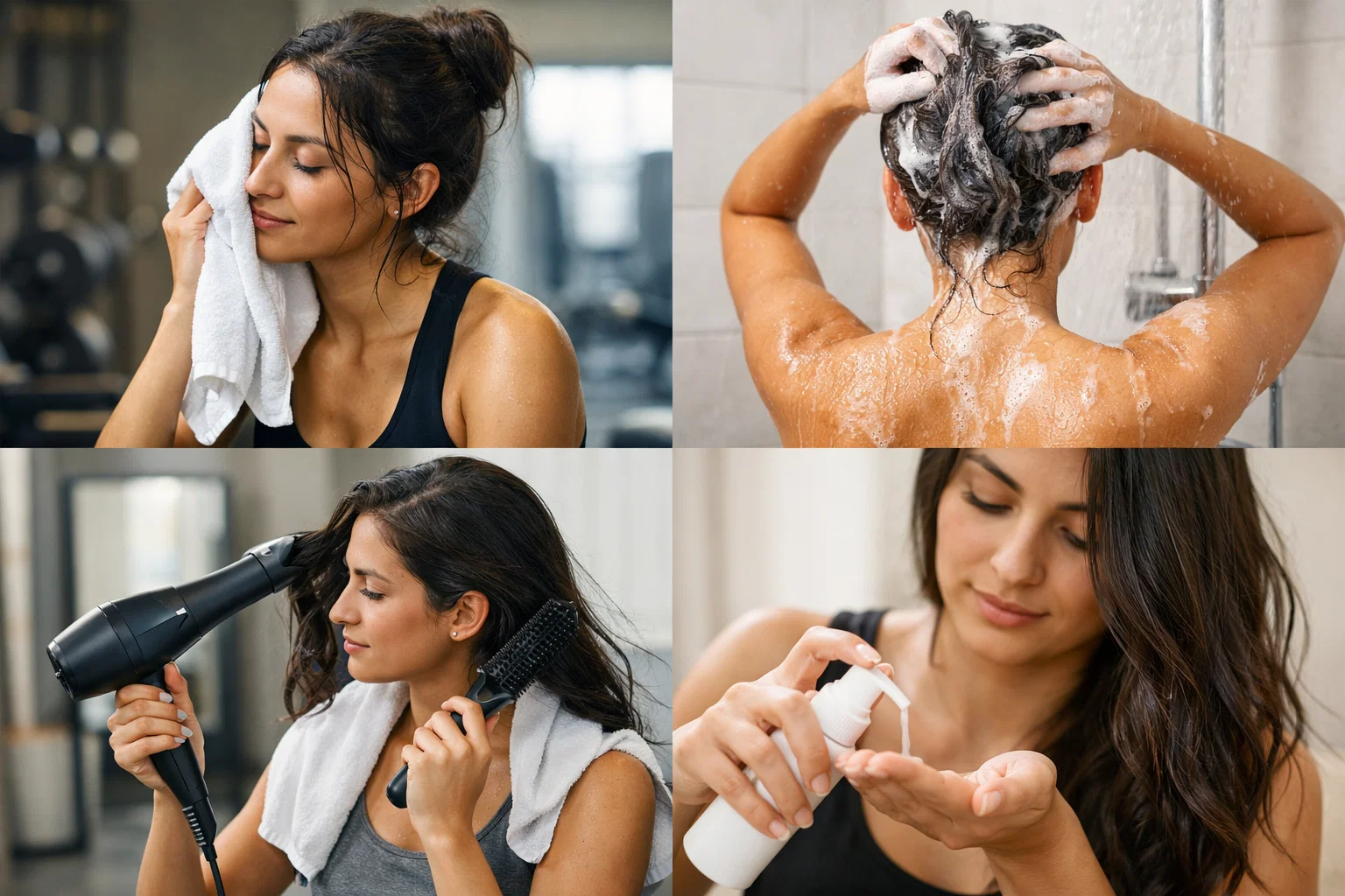 Stop Ruining Your Hair at the Gym: Smart Workout Hair Care Tips 5 Post Workout Hair Care Stop Ruining Your Hair at the Gym: Smart Workout Hair Care Tips - 5