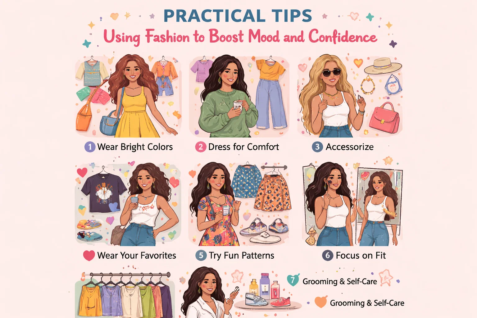 Fashion Psychology: How Clothes Affect Mood and Confidence 11 Practical Tips Using Fashion to Boost Mood and Confidence Fashion Psychology: How Clothes Affect Mood and Confidence - 11 Fashion Psychology