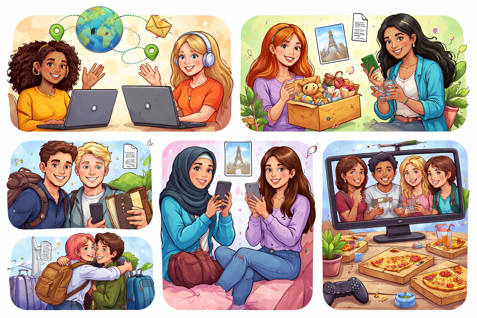 Long-Distance Friendships: Pros, Cons & How to Keep Them Strong 3 Pros of Long Distance Friendships Long-Distance Friendships: Pros, Cons & How to Keep Them Strong - 3 Long-Distance Friendships