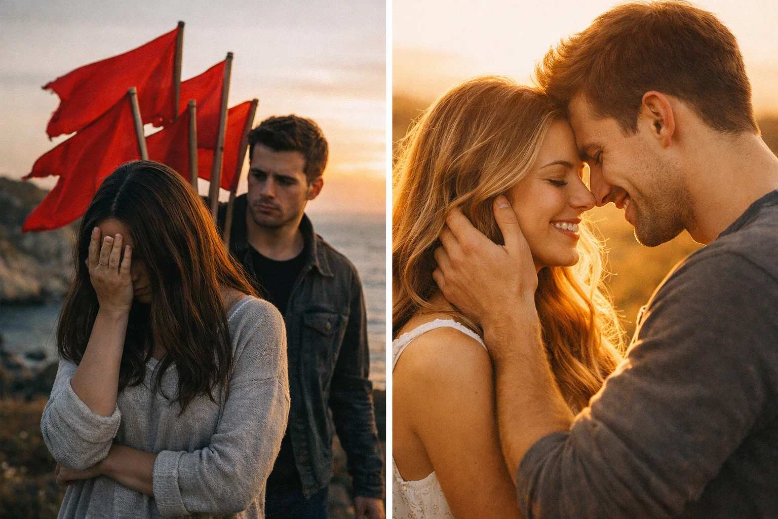 What Real Love Really Looks Like: Signs of a Healthy Relationship 6 Red Flags vs. Signs of True Love What Real Love Really Looks Like: Signs of a Healthy Relationship - 6