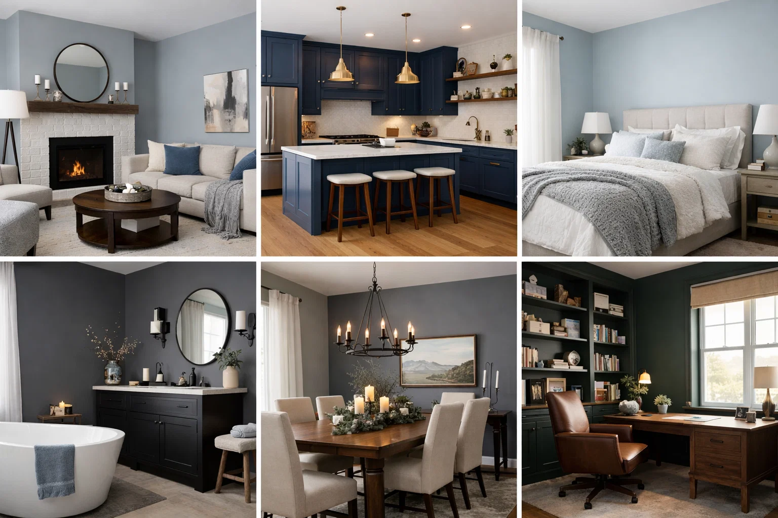 Winter Paint Colors That Bring Calm and Cozy Vibes to Every Room 4 Room by Room Color Recommendations Winter Paint Colors That Bring Calm and Cozy Vibes to Every Room - 4 Winter Paint Colors