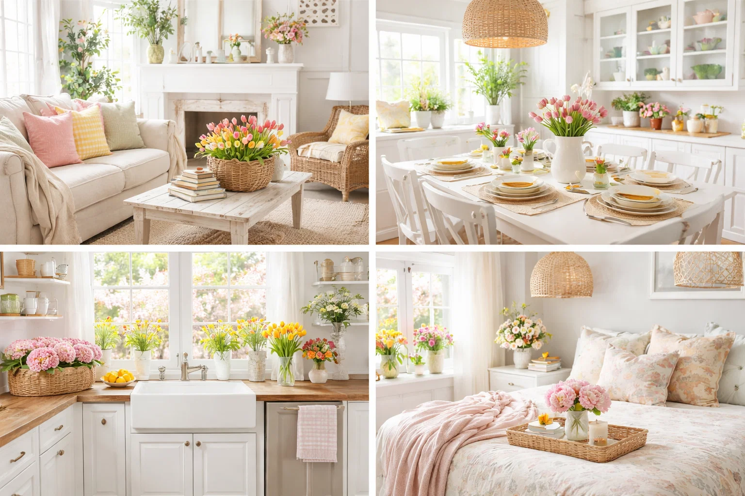 Room by Room Spring Decor Ideas for a Cozy Home Top Spring Décor Trends for a Cozy and Stylish Home in 2026 - 4 Top Spring Décor Trends
