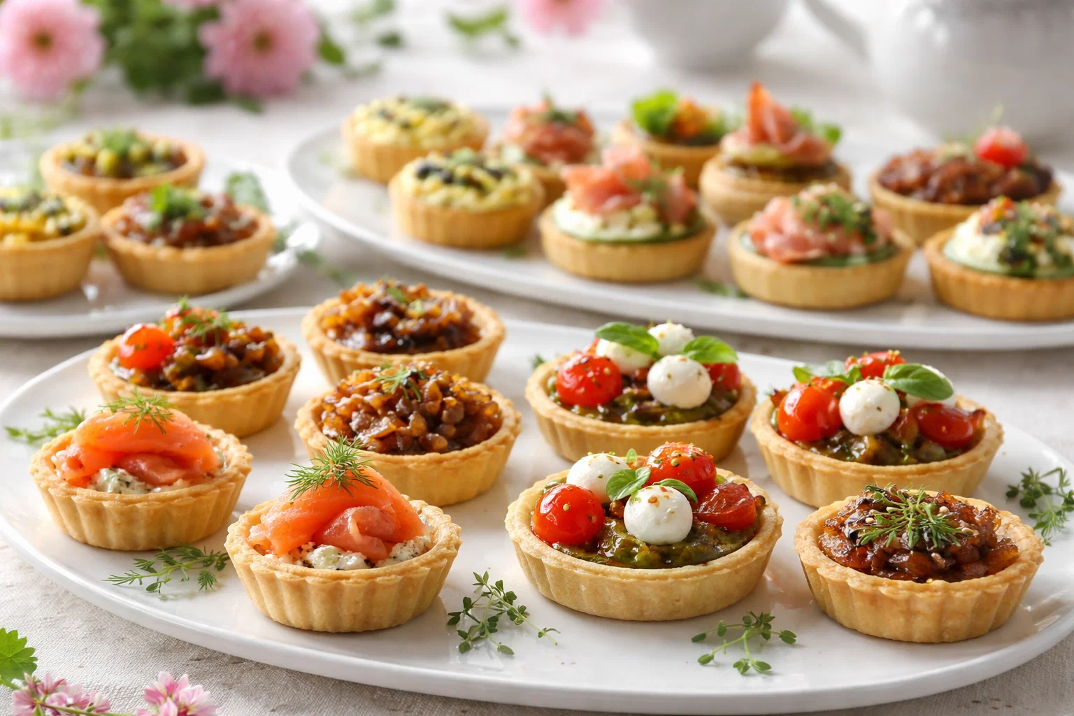 Top Mother’s Day Treats for 2026: Sweet, Savory & Fun Ideas to Make Her Day Special 10 Savory Tartlets and Appetizers for Afternoon Tea Top Mother’s Day Treats for 2026: Sweet, Savory & Fun Ideas to Make Her Day Special - 10 Mother’s Day Treats