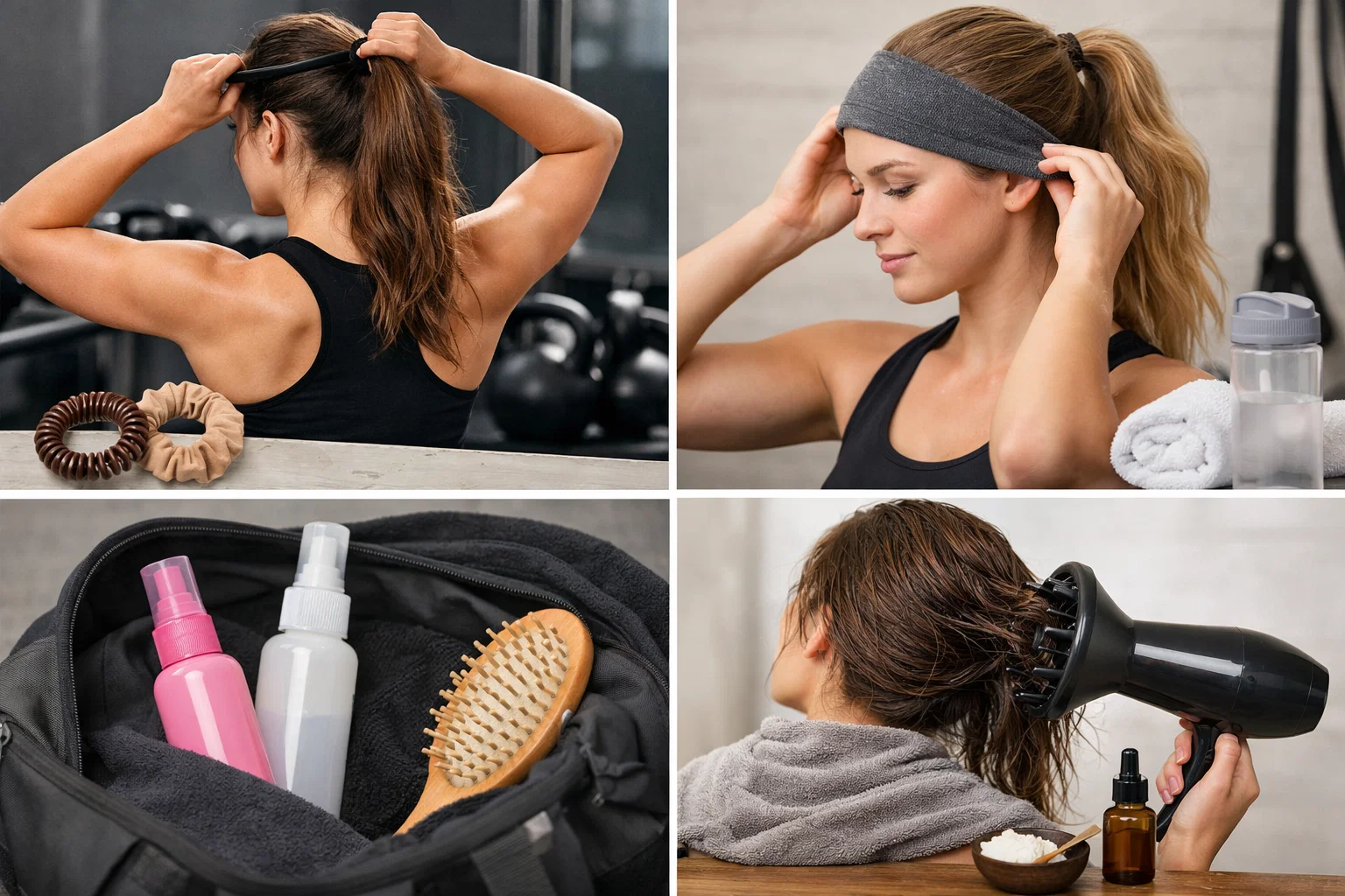 Stop Ruining Your Hair at the Gym: Smart Workout Hair Care Tips 2 Stop Ruining Your Hair at the Gym Stop Ruining Your Hair at the Gym: Smart Workout Hair Care Tips - 2