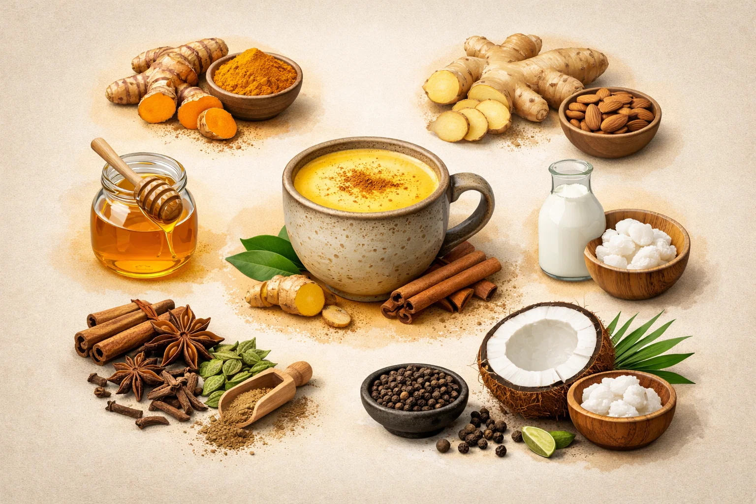 The Power of Golden Milk Key Ingredients and Their Benefits The Power of Golden Milk: Boost Your Health With Every Sip - 3 The Power of Golden Milk
