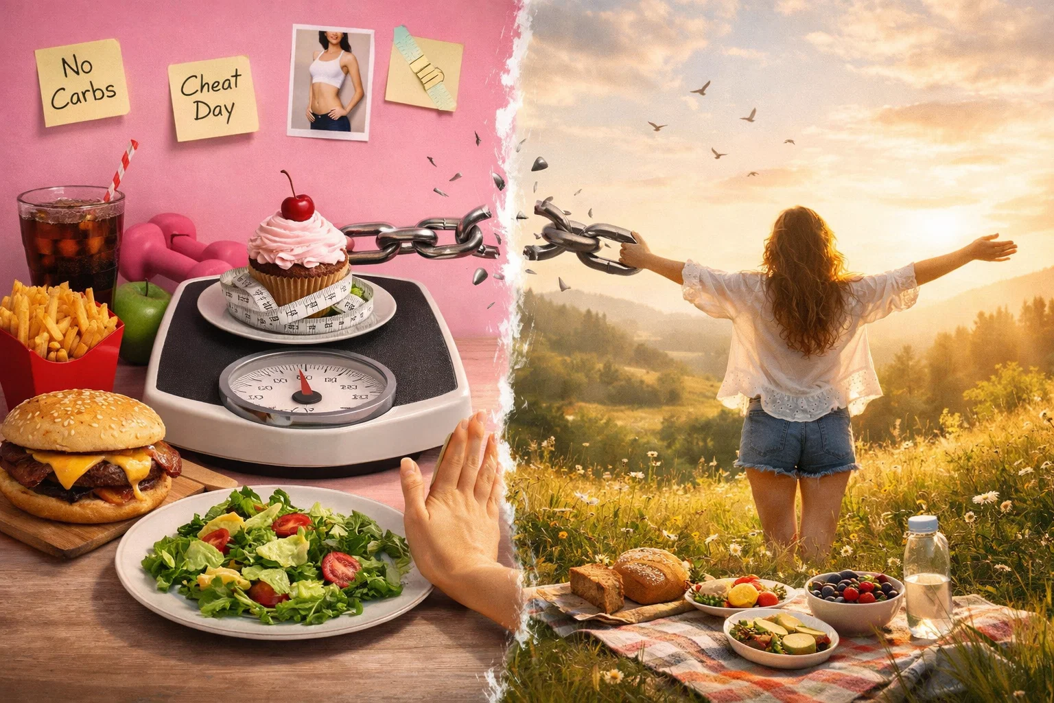 Steps to Build a Healthy Relationship with Food and Stop Food Anxiety 8 The Role of Diet Culture and How to Break Free Steps to Build a Healthy Relationship with Food and Stop Food Anxiety - 8 Healthy Relationship with Food