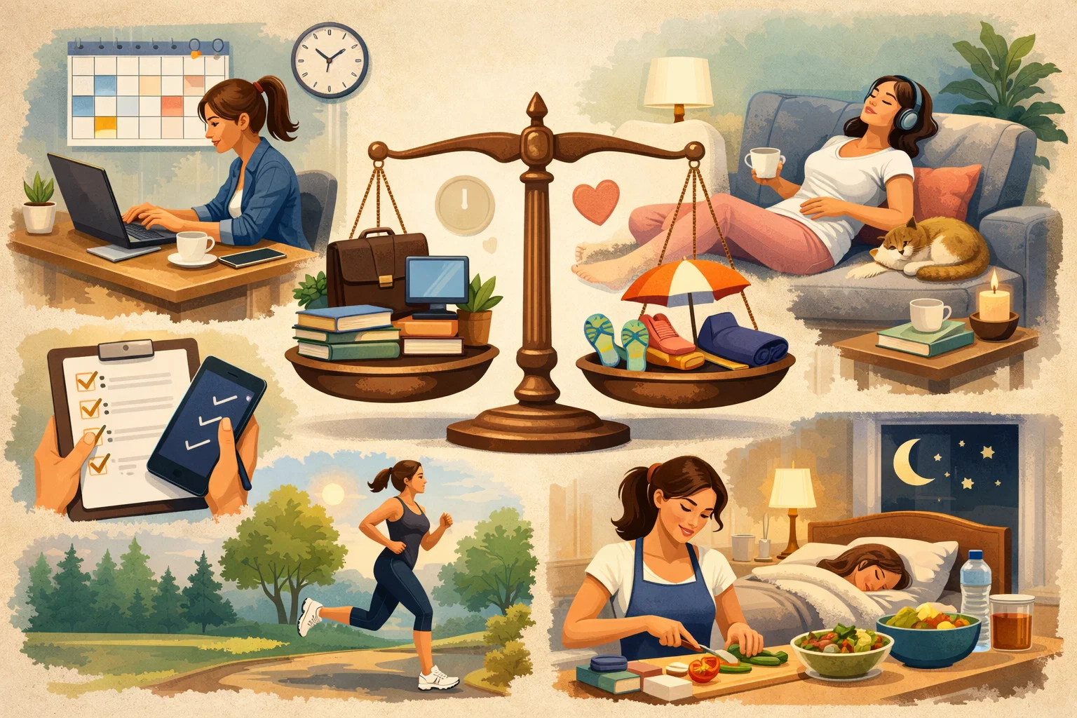 Work-Life Balance Tips for Busy Women: Simple Ways to Stay Sane 6 Time Management Strategies That Actually Work Work-Life Balance Tips for Busy Women: Simple Ways to Stay Sane - 6 Work-Life Balance Tips for Busy Women
