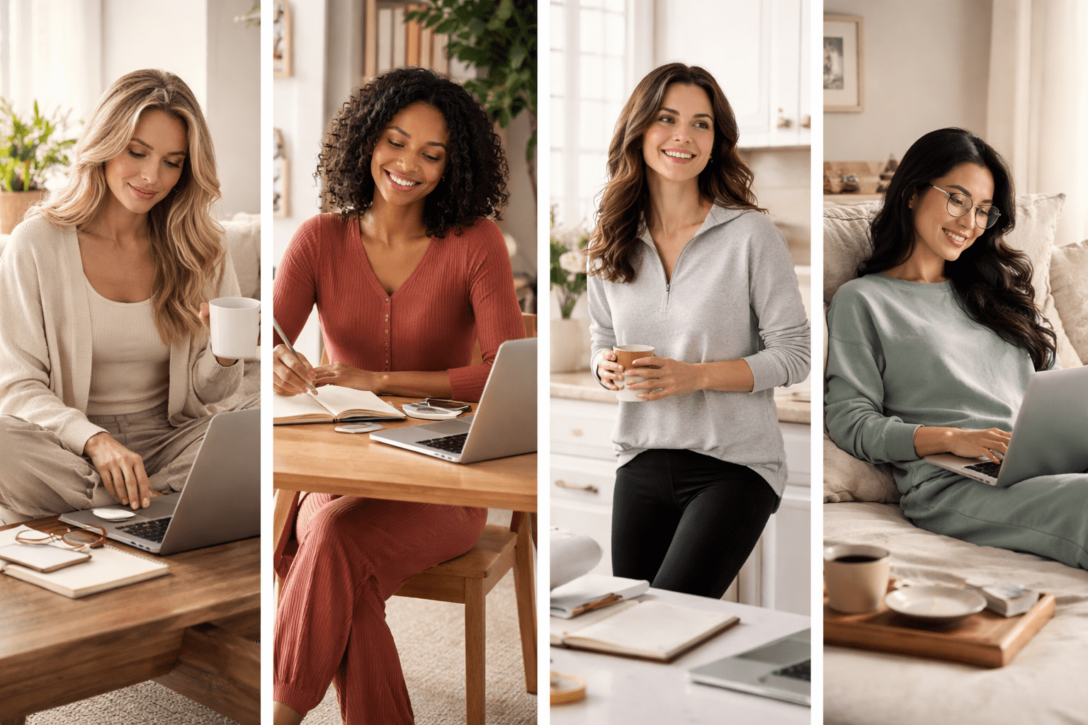 From Sofa to CEO: The Best Work-From-Home Outfits That Do It All 5 Top Work From Home Outfits That Do It All From Sofa to CEO: The Best Work-From-Home Outfits That Do It All - 5 Best Work-From-Home Outfits